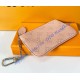 Louis Vuitton Mahina Leather Key Pouch M69508-pink