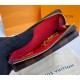 Louis Vuitton Damier Ebene Card Holder Recto Verso N60405-red