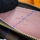 Louis Vuitton Damier Ebene Card Holder Recto Verso N60406-pink