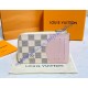 Louis Vuitton Damier Azur Card Holder Recto Verso N60498