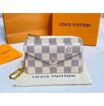 Louis Vuitton Damier Azur Card Holder Recto Verso N60498