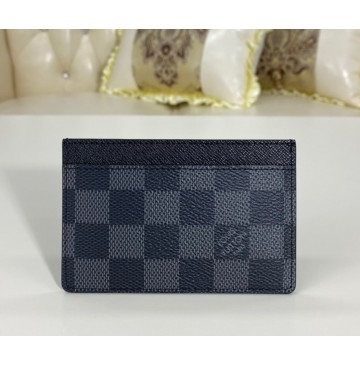 Louis Vuitton Damier Graphite Card holder N61722-black