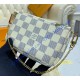 Louis Vuitton Damier Azur Mini Pochette Accessoires N58009-white