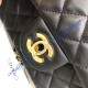 Chanel Mini Quilted Square Bag in Lambskin C1786-black