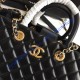 Chanel Quilted Shopping Tote C57974-black