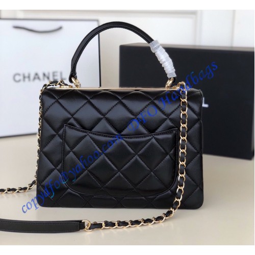 Chanel Flap Bag with Top Handle C92236A-black – LuxTime DFO Handbags