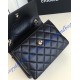 Chanel Flap Bag with Top Handle C92236A-black