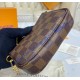 Louis Vuitton Damier Ebene Mini Pochette Accessoires N58009-brown