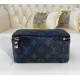 Louis Vuitton Monogram Eclipse Packing Cube PM M43688-black