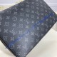 Louis Vuitton Monogram Eclipse Packing Cube GM M43690-black