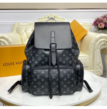 Louis Vuitton Monogram Eclipse Trio Backpack M45670-black