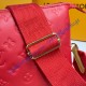 Louis Vuitton Monogram-embossed Lambskin Coussin PM M57792