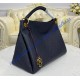 Louis Vuitton Monogram Empreinte Leather Artsy MM M41066-navy-blue