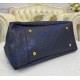 Louis Vuitton Monogram Empreinte Leather Artsy MM M41066-navy-blue