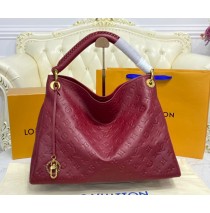 Monogram Empreinte Leather Artsy MM M41066-wine-red