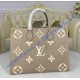 Louis Vuitton Bicolor Monogram Empreinte Leather Onthego MM M45494