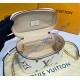 Louis Vuitton Monogram Empreinte Leather Vanity PM M45599-beige