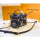 Louis Vuitton Monogram Empreinte Leather Vanity PM M45599-black