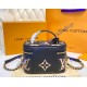 Louis Vuitton Monogram Empreinte Leather Vanity PM M45599-black