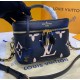 Louis Vuitton Monogram Empreinte Leather Vanity PM M45599-black