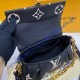 Louis Vuitton Bicolor Monogram Empreinte Leather Favorite M45859-black