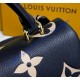 Louis Vuitton Bicolor Monogram Empreinte Leather Madeleine BB M45978-black