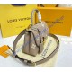 Louis Vuitton Bicolor Monogram Empreinte Leather Madeleine BB M45978-gray