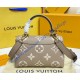 Louis Vuitton Bicolor Monogram Empreinte Leather Madeleine BB M45978-gray