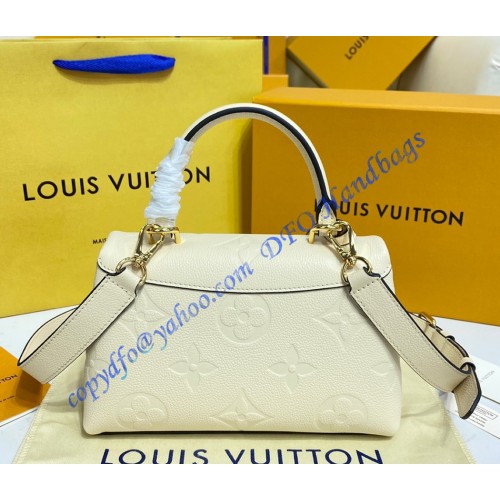 Louis Vuitton Monogram Empreinte Leather Madeleine BB M46008-cream ...