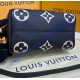 Louis Vuitton Monogram Empreinte Speedy Bandouliere 20 M58953-black-beige