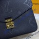 Louis Vuitton Monogram Empreinte Leather Pochette Metis M59211-black