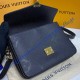 Louis Vuitton Monogram Empreinte Leather Pochette Metis M59211-black