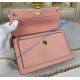 Louis Vuitton Monogram Empreinte Leather Vavin Chain Wallet M67839-pink