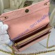 Louis Vuitton Monogram Empreinte Leather Vavin Chain Wallet M67839-pink
