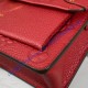 Louis Vuitton Monogram Empreinte Leather Vavin Chain Wallet M67839-red
