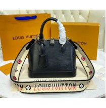 Louis Vuitton Epi Leather Alma BB M59217-black