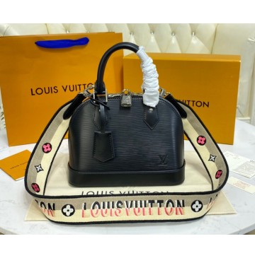 Louis Vuitton Epi Leather Alma BB M59217-black