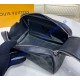 Louis Vuitton Damier Graphite Dopp Kit Toilet Pouch N40127-black