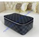 Louis Vuitton Damier Graphite Packing Cube MM N43689-black