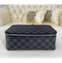 Louis Vuitton Damier Graphite Packing Cube MM N43689-black