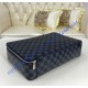 Louis Vuitton Damier Graphite Packing Cube GM N43690-black