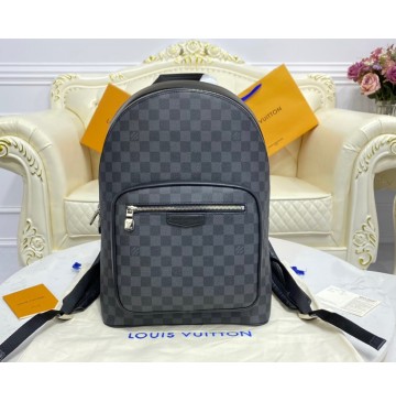 Louis Vuitton Damier Graphite Josh Backpack N45349-black