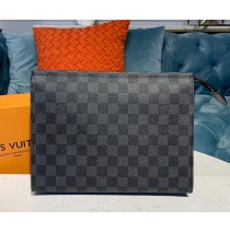 Louis Vuitton Damier Graphite Toiletry Pouch 26 N47545