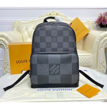 Louis Vuitton Damier Graphite Campus Backpack N50008-black