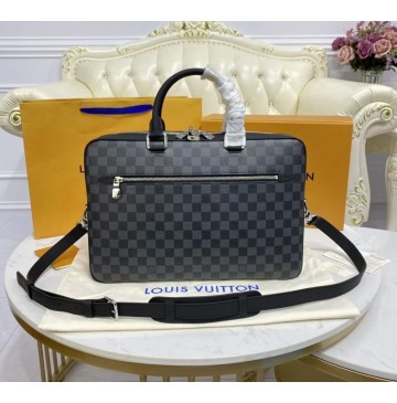 Louis Vuitton Damier Graphite Porte Documents Business MM N50200