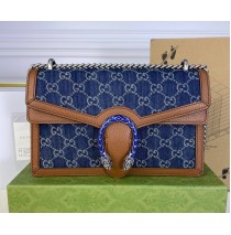 Gucci Dionysus Small Shoulder Bag GU400249-denim-blue