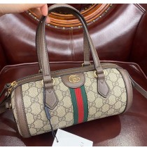 Gucci Ophidia GG Small Boston Bag GU602577-brown