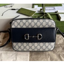 Gucci Horsebit 1955 Small Shoulder Bag GU645454CA-blue