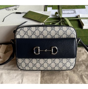 Gucci Horsebit 1955 Small Shoulder Bag GU645454CA-blue