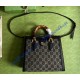 Gucci Diana GG small tote bag GU660195-denim-black